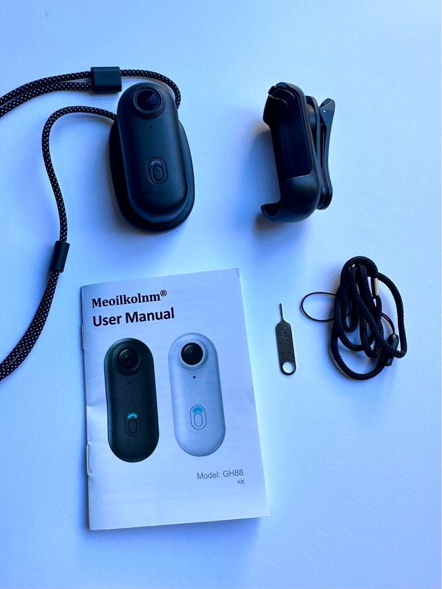 Cámara Deportiva 1080p WiFi Meoilkolnm