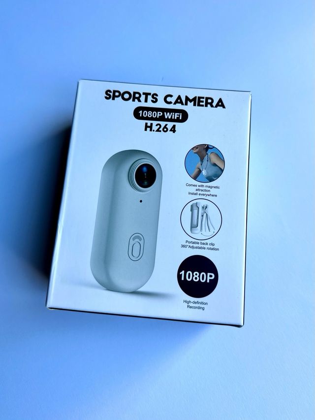 Cámara Deportiva 1080p WiFi Meoilkolnm