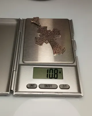 Cruz Plata 925 Filigrana