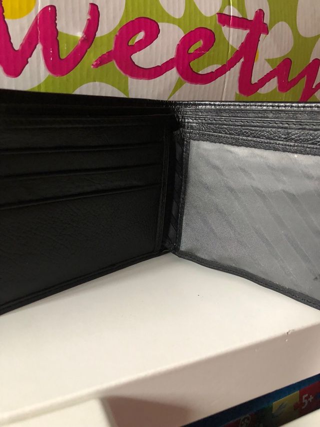 Cartera de hombre Boolam negra