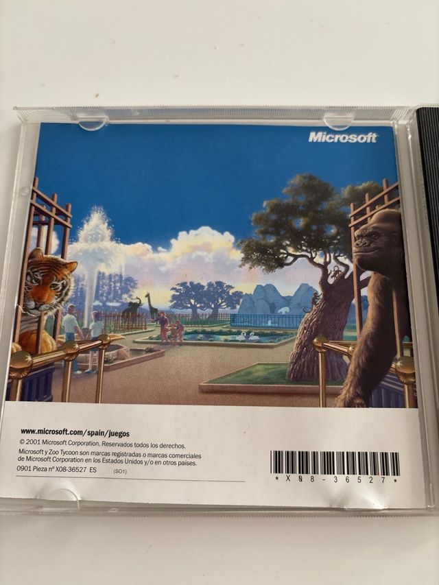 Juego Zoo Tycoon Microsoft PC