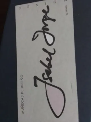 Muñeca Porcelana Diseño Isabel Jorge