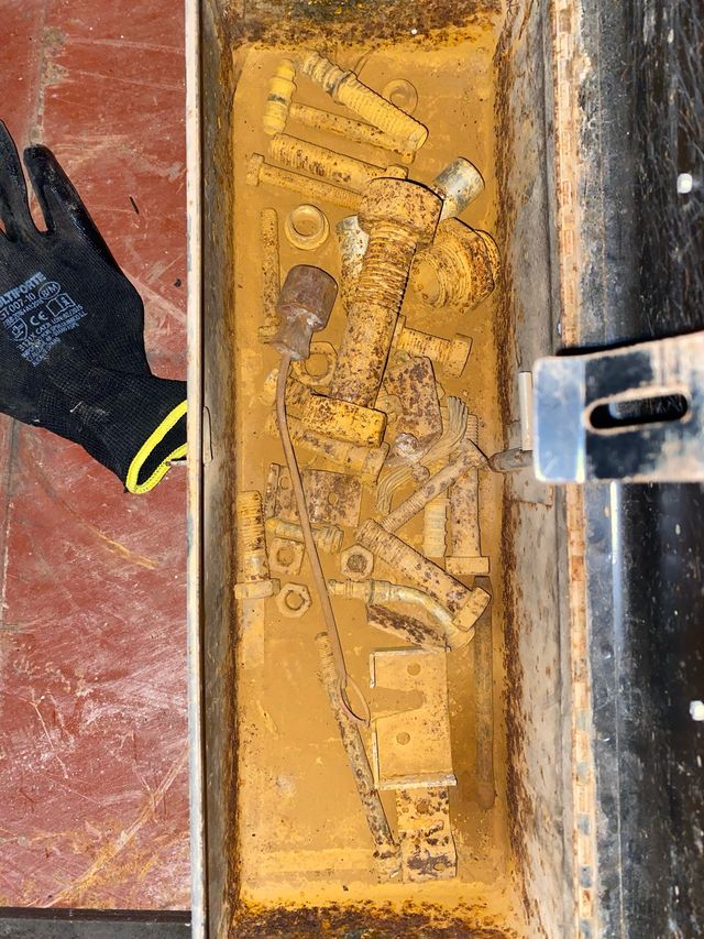 Caja de herramientas John Deere