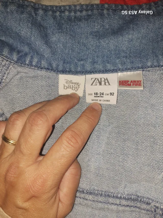 Chaqueta vaquera Disney Pluto Talla 2