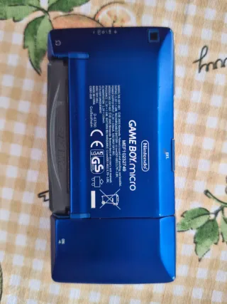 Nintendo Game Boy Micro Azul Marino