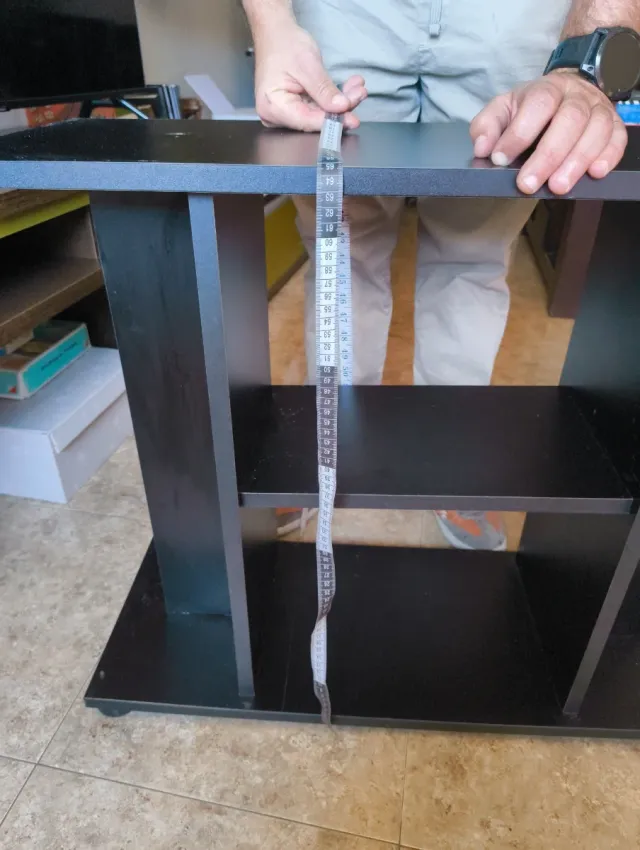 Mueble para pecera 80 cms largo.