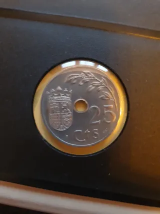 Moneda 25 Céntimos 1937 España