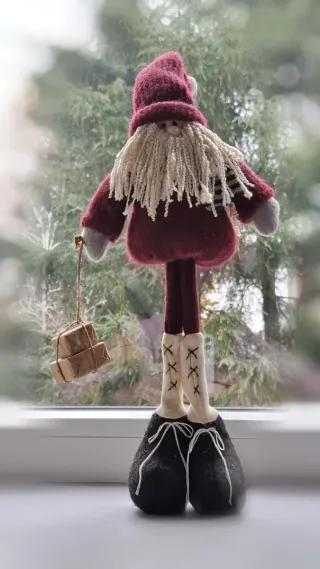 Gnomo decorativo con cappello