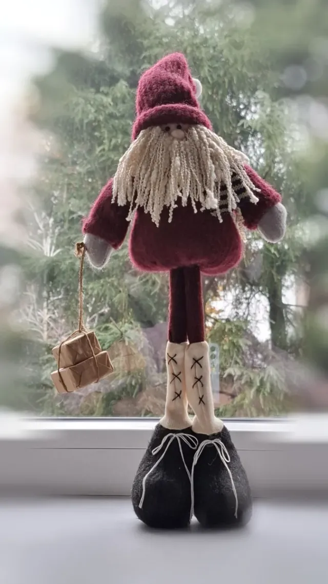 Gnomo decorativo con cappello