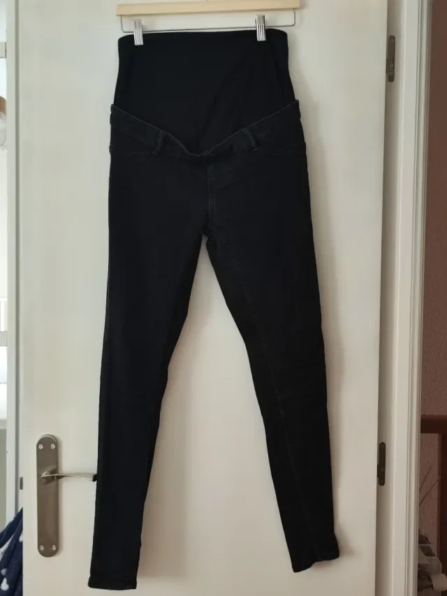 Pantalones premamá negros