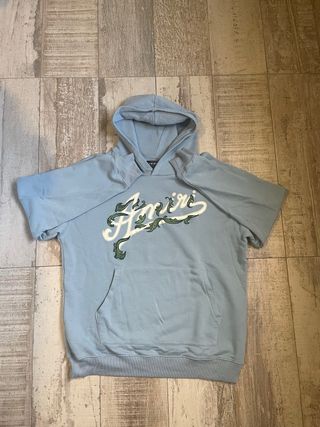 Sudadera Amiri Azul con Capucha