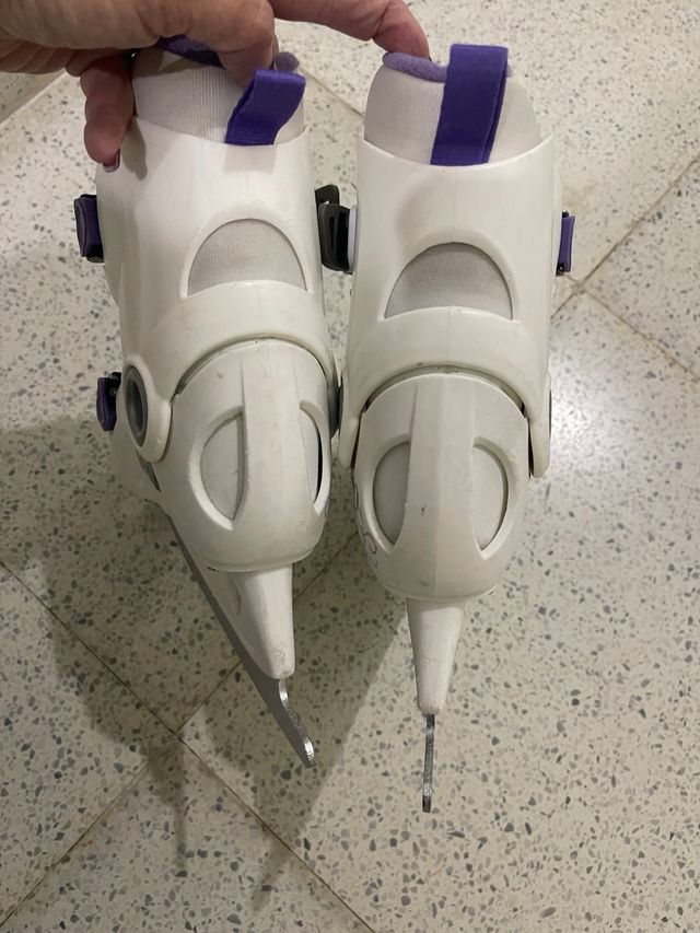 Patines Hielo Niña Oxelo Talla 28-30