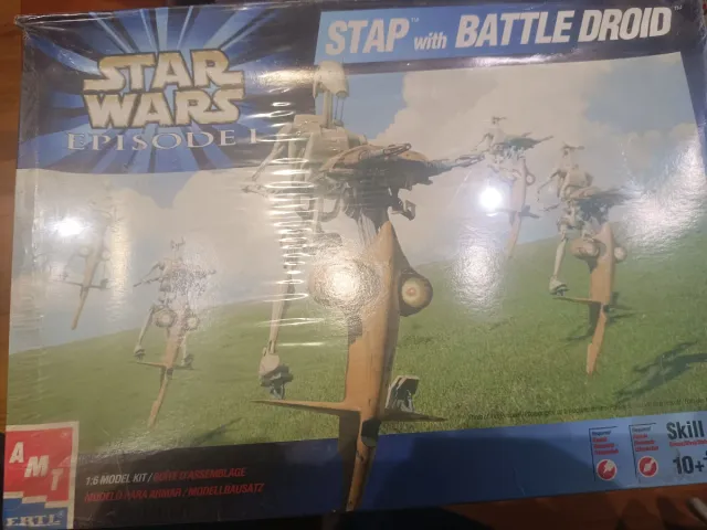 Star Wars STAP con Battle Droid Kit 1:6