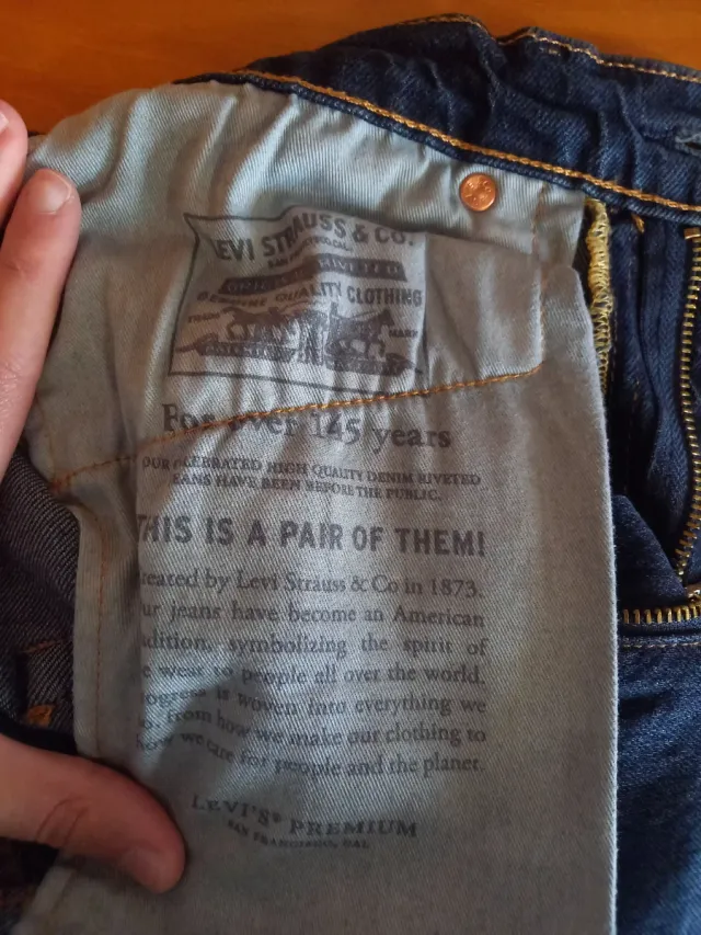 Pantalón Vaquero Levi's Azul