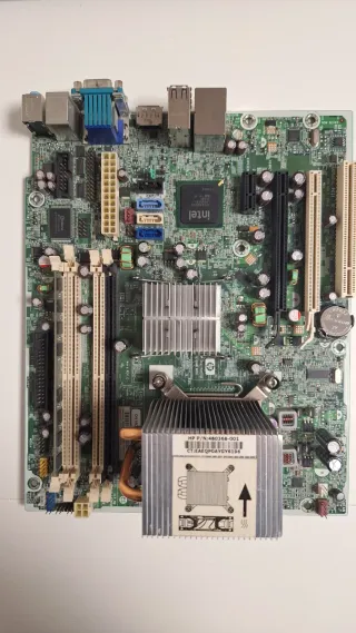 Placa Base HP P/N 4803368-001 + Intel Core Duo