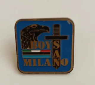 Spilla Boys Milano Aquila Spada Tricolore