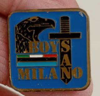Spilla Boys Milano Aquila Spada Tricolore