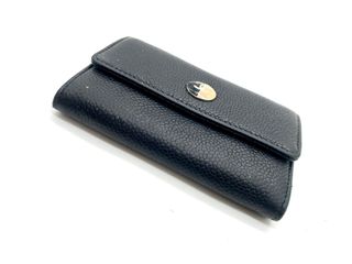 Monedero Chanel Piel Negra Logo CC