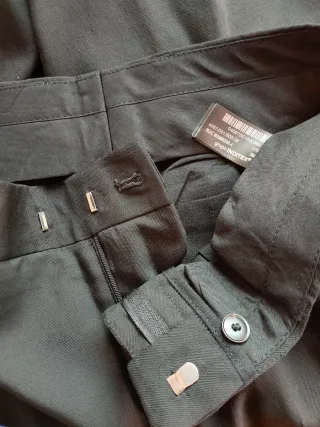 Pantalón smoking Flare Fit Negro