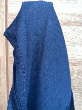 Camiseta de tirantes azul mujer