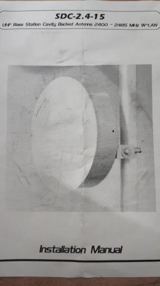 Antena WIFI Exterior 2400-2485 MHz