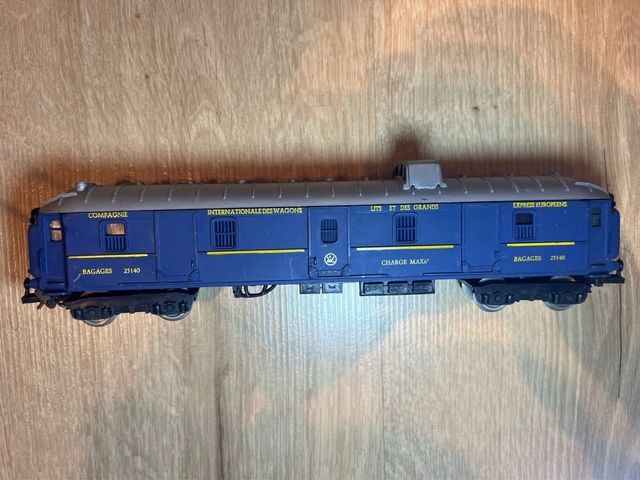 Lote Vagones y Vías Lima H0 Años 60