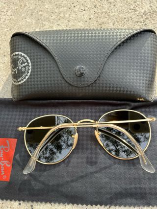 Gafas Ray-Ban Doradas Marrones cristal verde