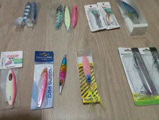 Señuelos de Jigging y Anzuelos de jigging
