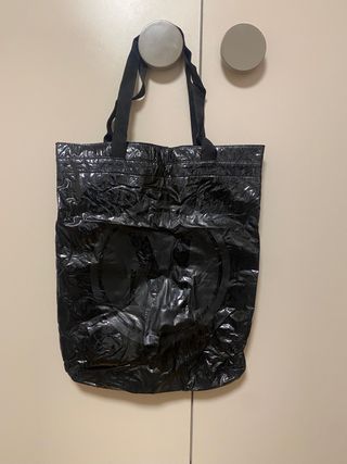 Bolso charol negro Mango nuevo