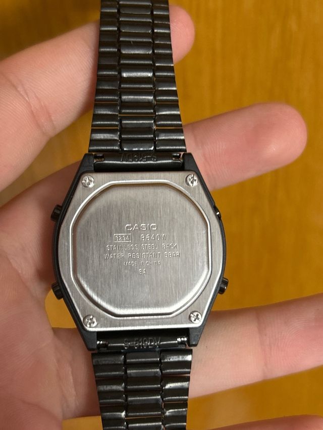 Reloj Casio Negro Vintage