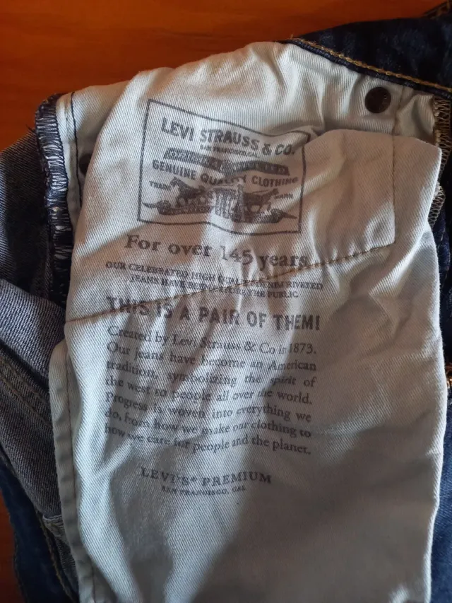 Pantalón Vaquero Levi's Azul