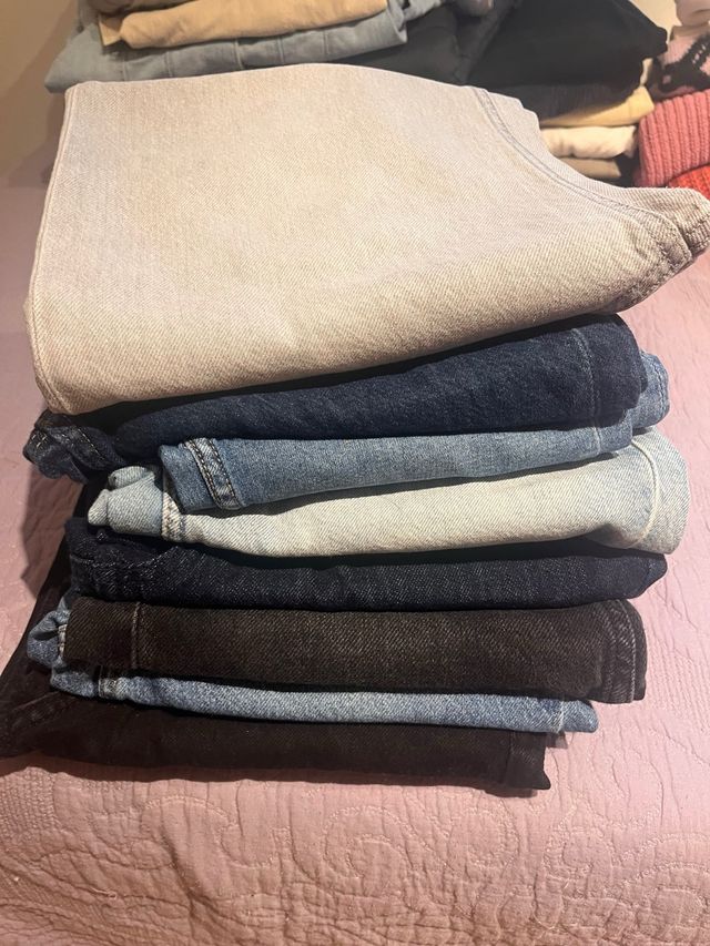 Lote pantalones niña 8/9 años 130/140 cm