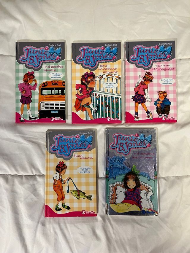 5 libros Junie B. Jones