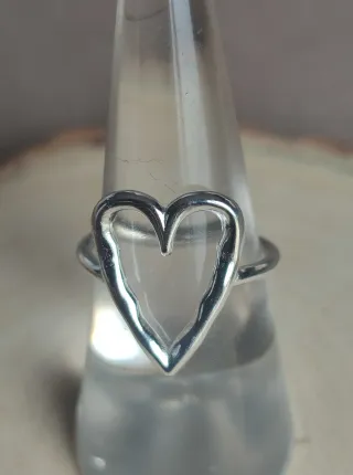 Anillo Corazón Plata