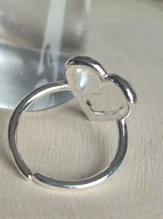 Anillo Corazón Plata