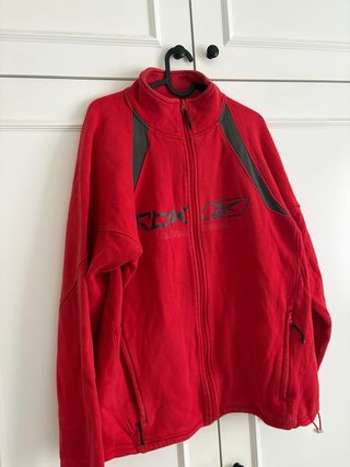 Sudadera Reebok Training Roja Talla XL