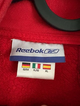 Sudadera Reebok Training Roja Talla XL