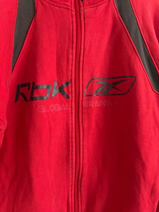 Sudadera Reebok Training Roja Talla XL