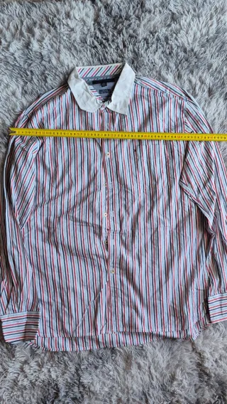 Camicia Tommy Hilfiger a righe Custom Fit