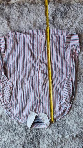 Camicia Tommy Hilfiger a righe Custom Fit