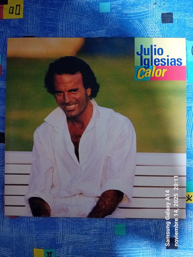 Disco Vinilo Julio Iglesias Calor