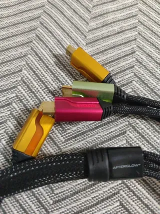 Cable HDMI 3 en 1 con LED