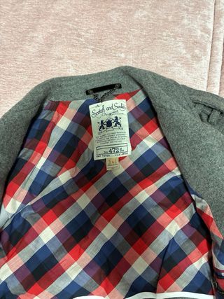 Chaqueta Scotch & Soda gris Talla M