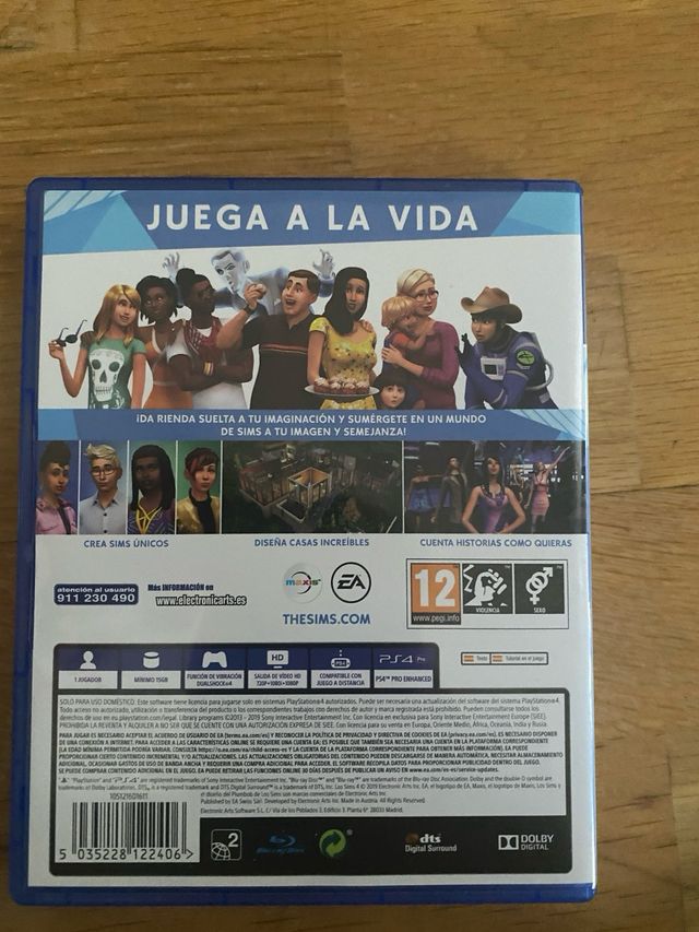 Juego PS4 Los Sims 4