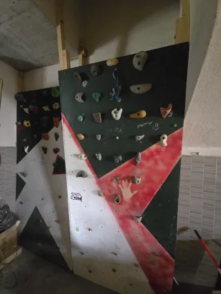 Rocódromo de entrenamiento escalada