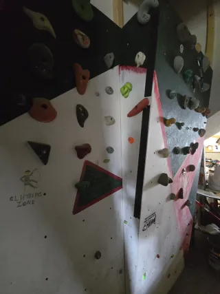 Rocódromo de entrenamiento escalada