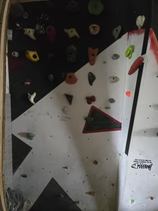 Rocódromo de entrenamiento escalada