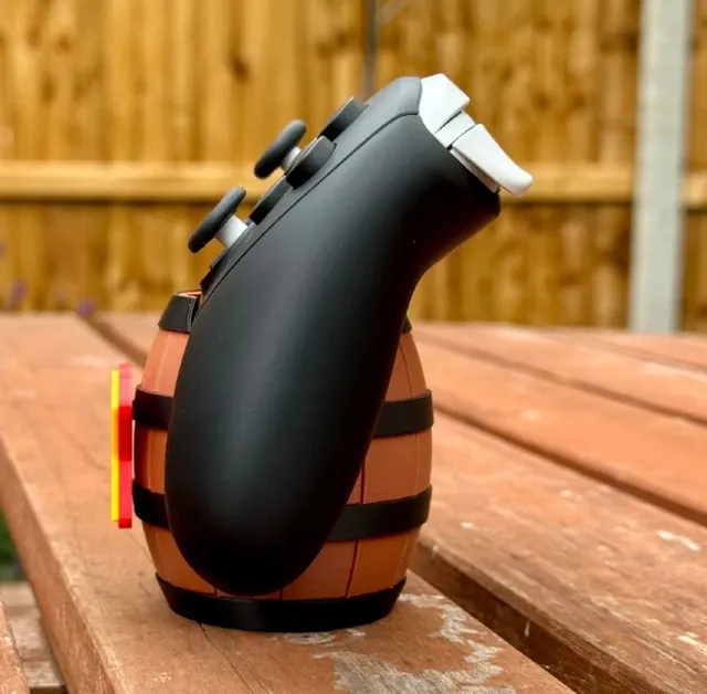 Soporte Mando Donkey Kong Barril