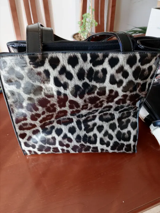 Bolso estampado leopardo