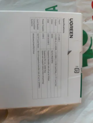 UGREEN 7 en 1 USB-C Hub 4K HDMI PD 100W